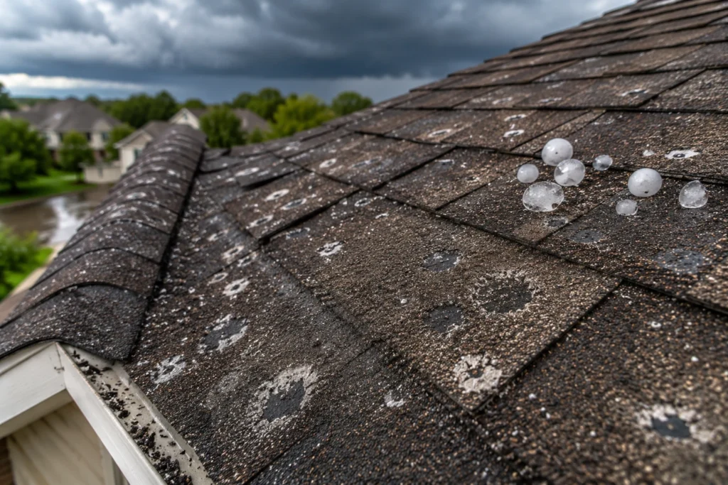 Hail Damage Roof Insurance Claim 3