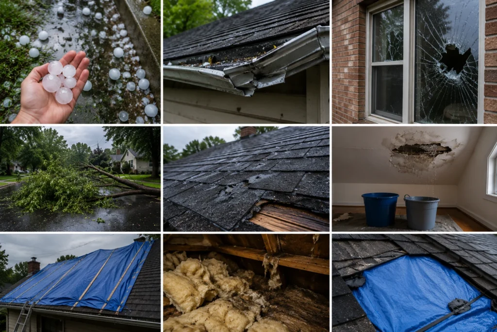 Hail Damage Roof Insurance Claim 4