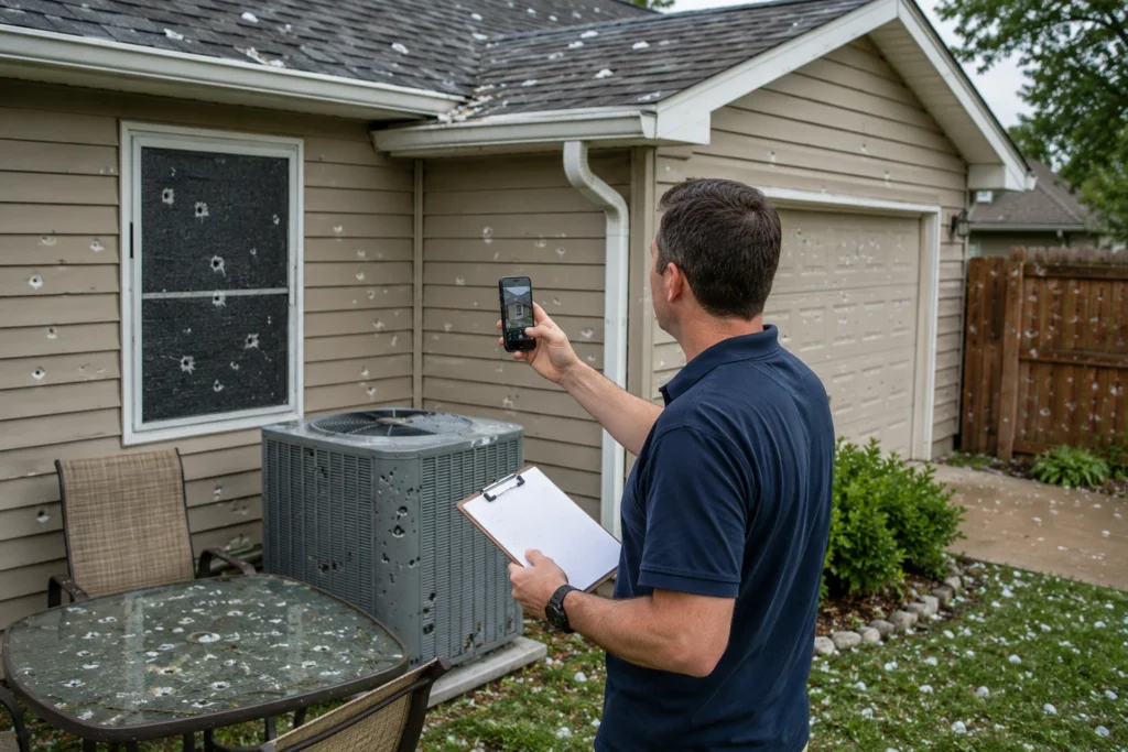 How to Document Hail Damage for an Insurance Claim 2